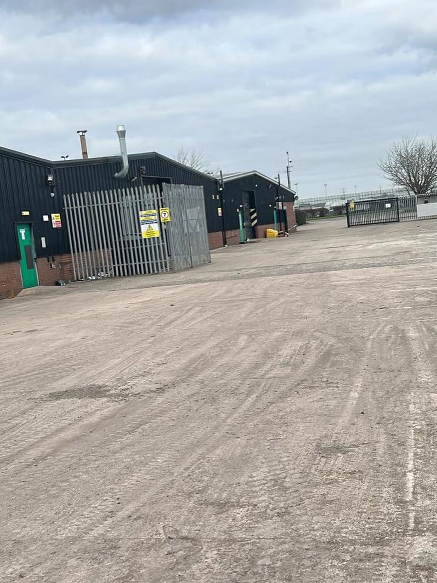 Industrial unit yard and commercial grounds maintained